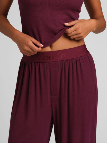 Slinky Rib Lounge Pant