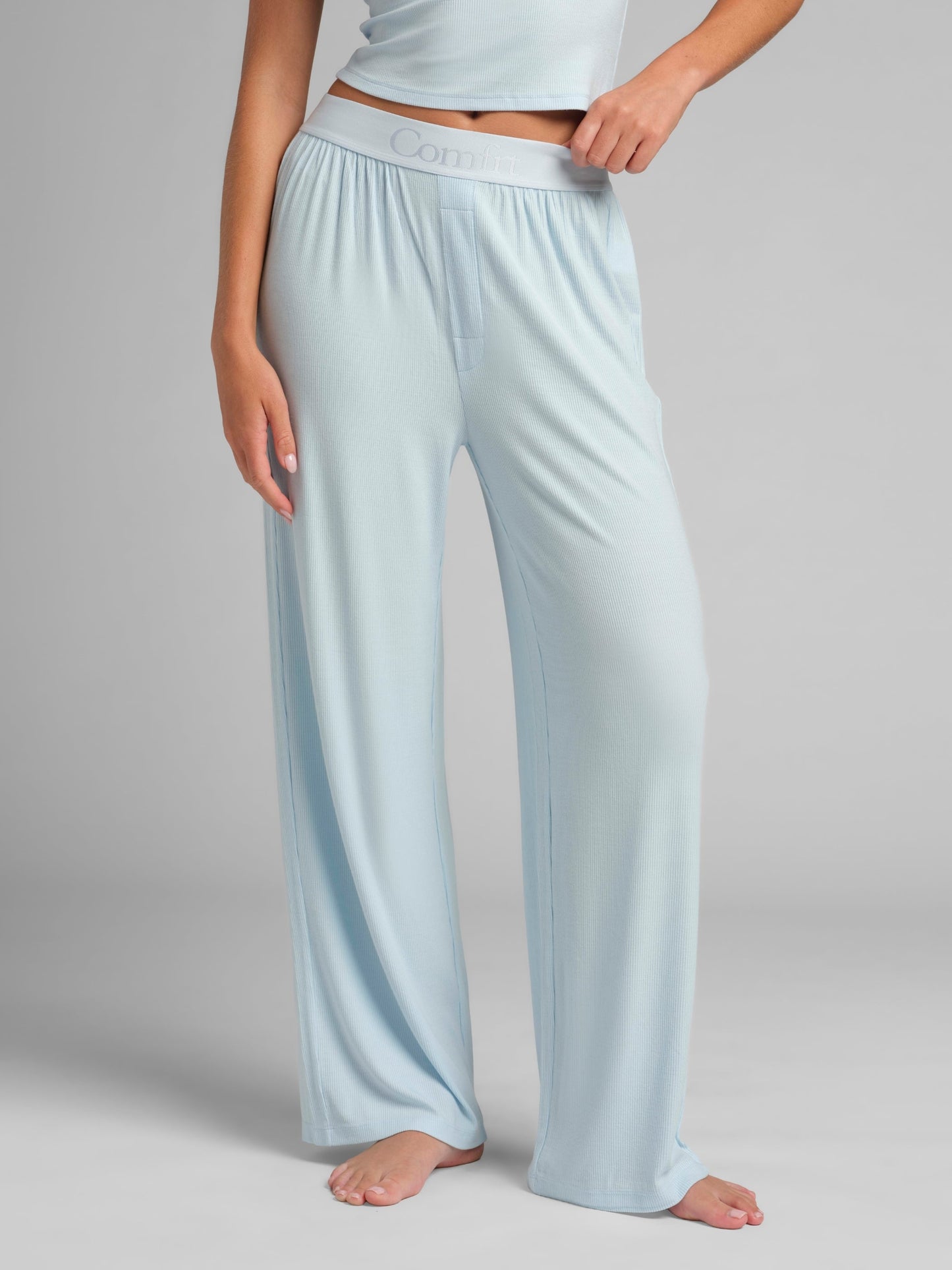Slinky Rib Lounge Pant